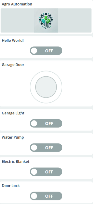 Home Automation Dashboard 2